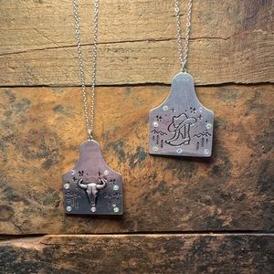 Western metal necklaces